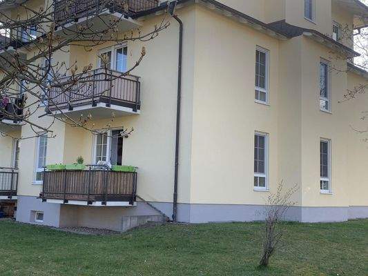 Blick auf die Wohnung