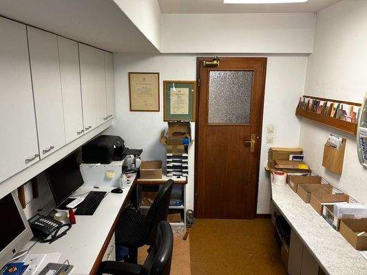 Büroraum der Tischlerei