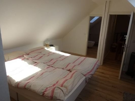 klimatisiertes Schlafzimmer Dachspitze
