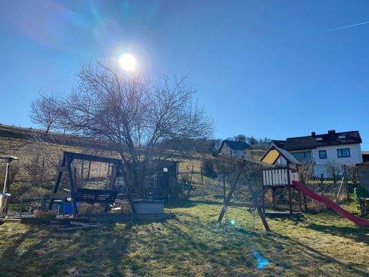 Ansicht des Grundstücks