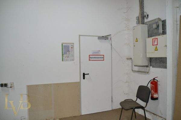 Halle 2 Sprinkleranlage