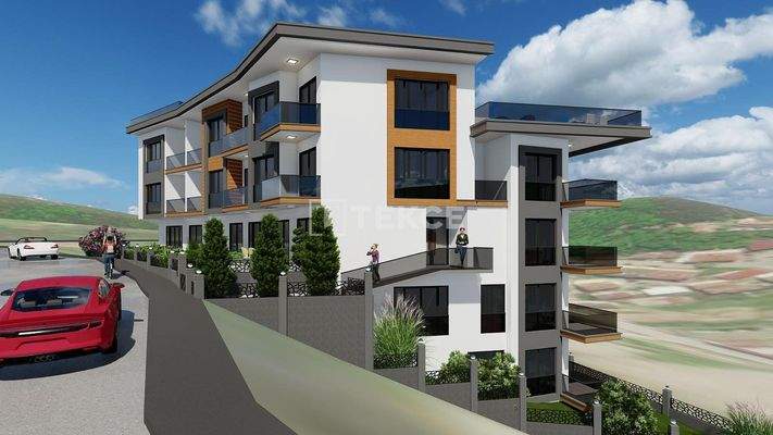 Apartments in a Project with Healing Water in Termal Yalova