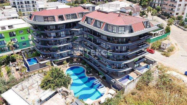 Stylish Properties 300m from the Sea in Alanya