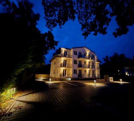 Ansicht mit Beleuchtung