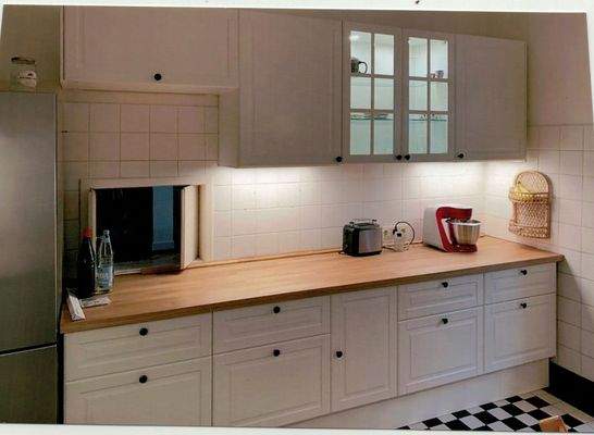 Durchreiche zum Wohnzimmer