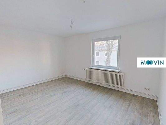 Ansicht II: Wohn- und Esszimmer