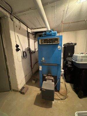 Buderus Kessel mit 5 Jahre altem Brenner