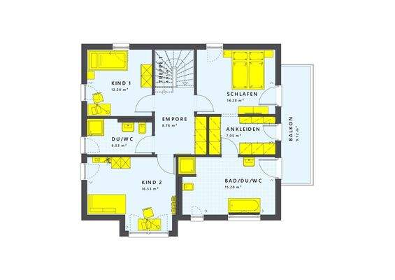 Dein gemütliches Obergeschoss