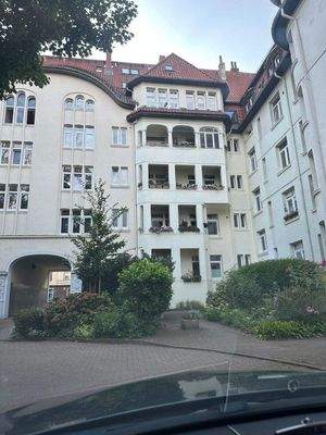 Ansicht vom Nebengebäude 