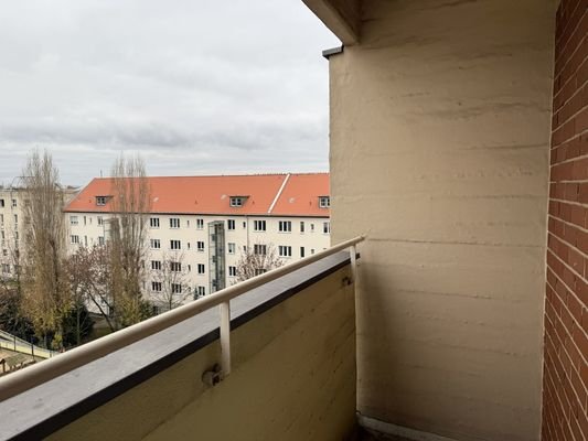 Teilansicht Balkon