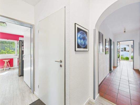 Heller Eingangsbereich