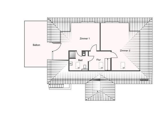 Grundriss Dachgeschoss