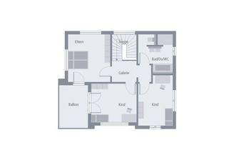 Grundriss Obergeschoss