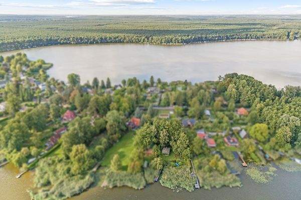 Blick vom Teupitzer zum Schweriner See