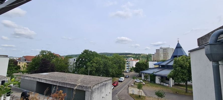 Blick zum Tüllinger Berg