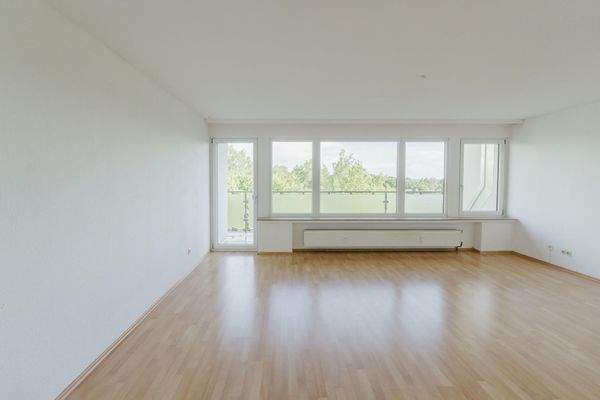 Blick vom offenen Schlafbereich