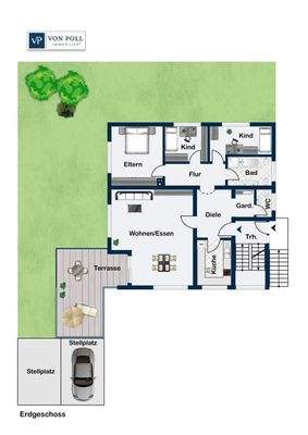 Grundriss Erdgeschoss