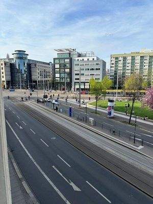 Blick aus dem Schlafzimmer