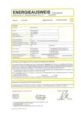 Energieausweis