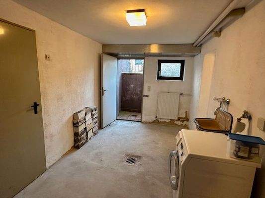 KG | Waschmaschine Zugang Garten 