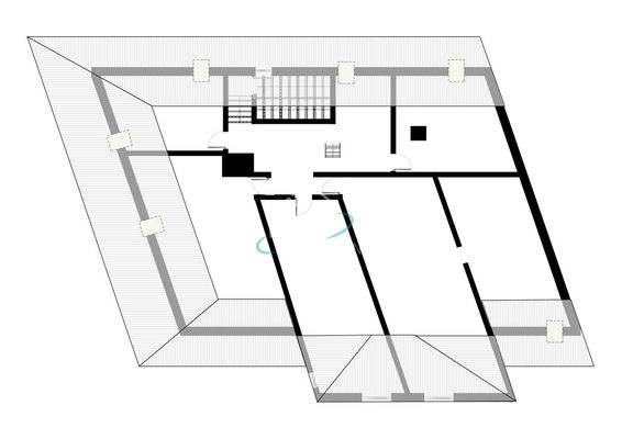 Grundriss Dachgeschoss 1. Etage