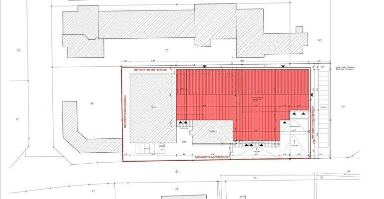 Lageplan Mietbereich