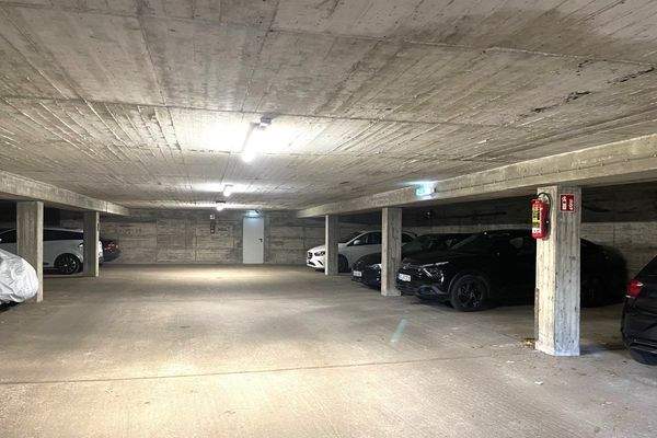 Innenansicht der Tiefgarageneinheit