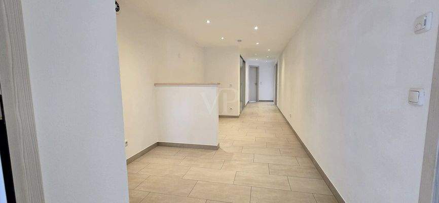 Flurbereich mit Abstellflächen