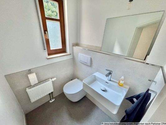 Gäste-WC Erdgeschoss