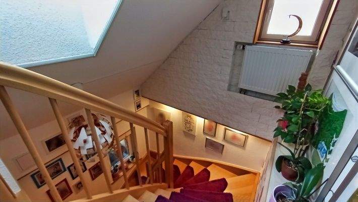 Treppe vom EG zum DG