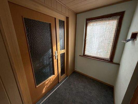 Windfang Nebeneingang