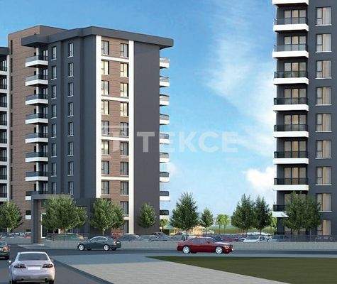 Apartment within Complex with Security in Mamak Ankara