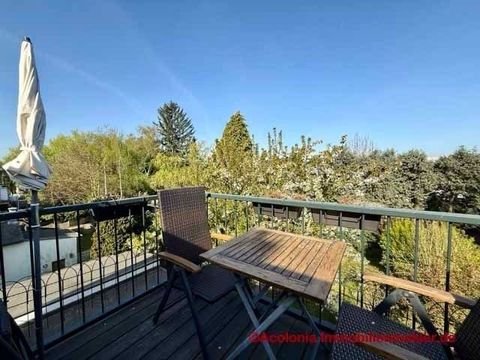 Blick vom Balkon