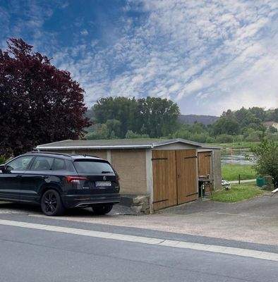 Garage und Schuppen