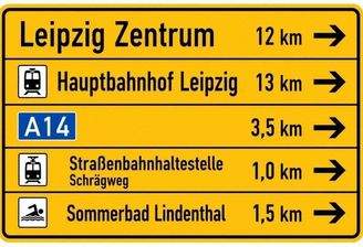 Entfernungen.