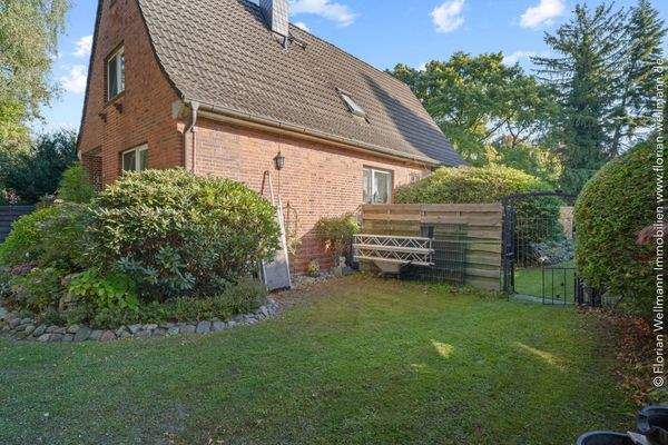 Durchgang in den hinteren Garten