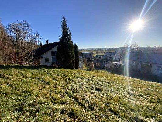 dazugehöriger möglicher Bauplatz