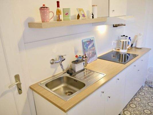 Küchenzeile im Obergeschoss