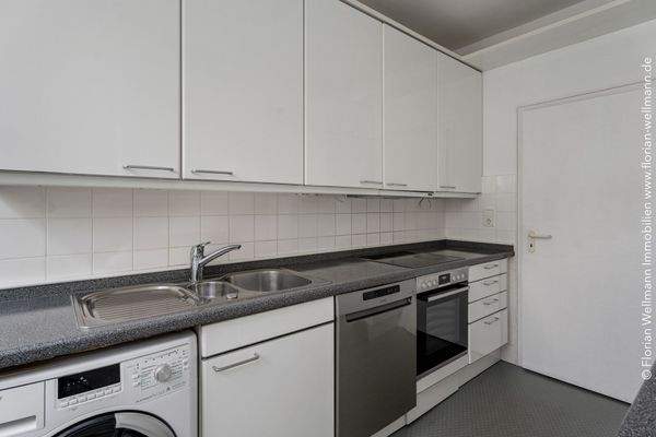 ... mit Waschmaschinenanschluss