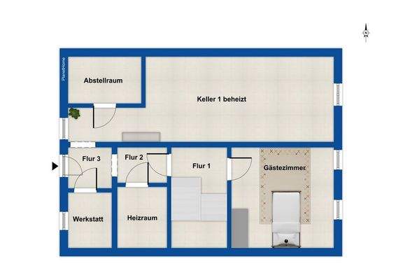 Grundriss Kellergeschoss