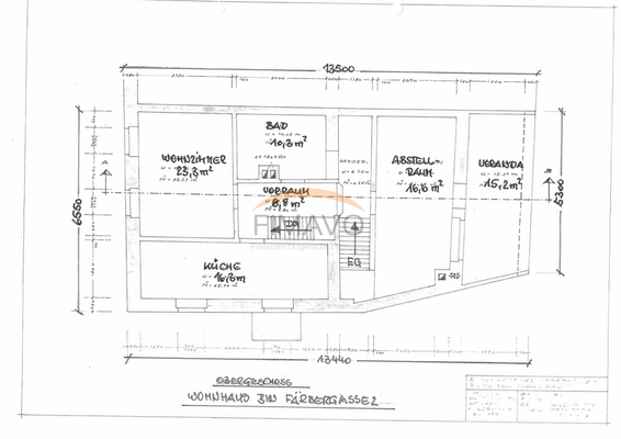 Grundriss OG Färbergasse 2...