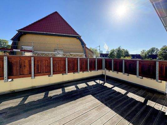 Böhlen b. Leipzig |Dachterrasse