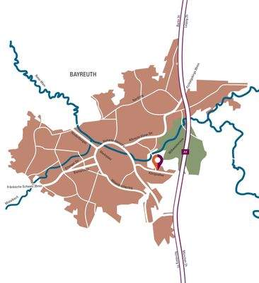 Stadtlage Stadtvilla Kerschensteinerstraße