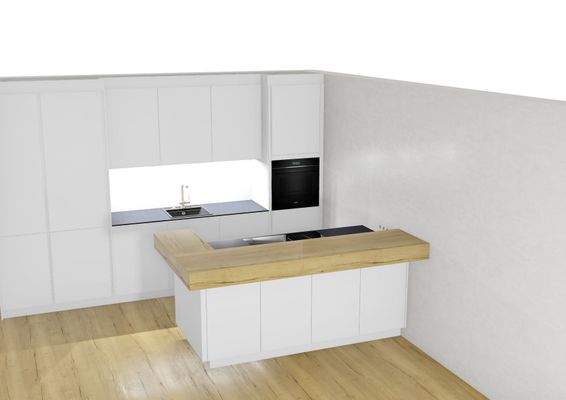 Küchenvisualisierung Ansicht 1