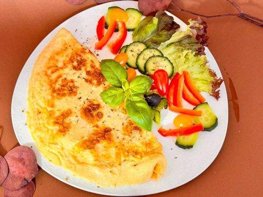 Russisches Crepe Gericht