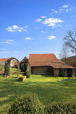 Grünfläche/Garten Nordwest-Blick