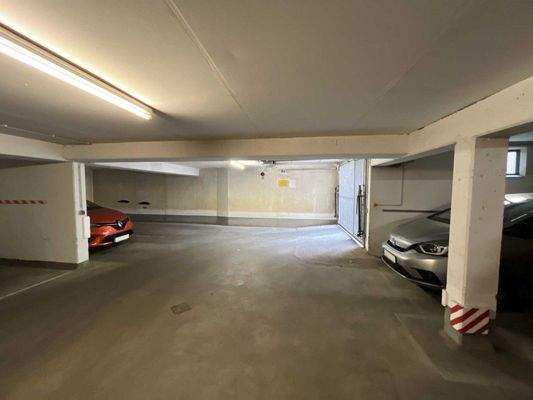In der Tiefgarage