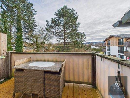 Traumhafter Balkonblick