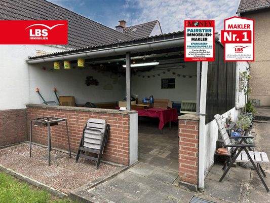 überdachte Terrasse