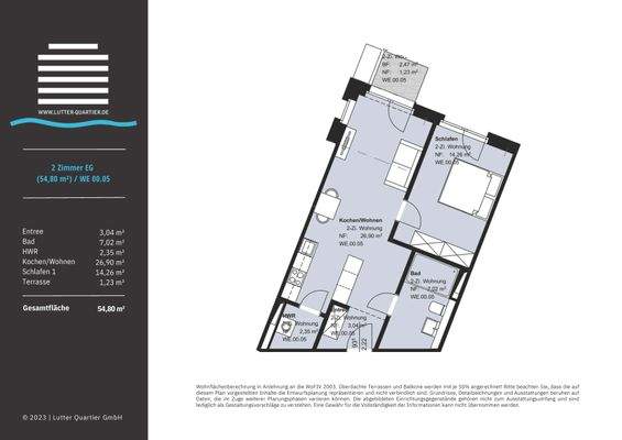 Wohnung 05 Lutter-Quartier